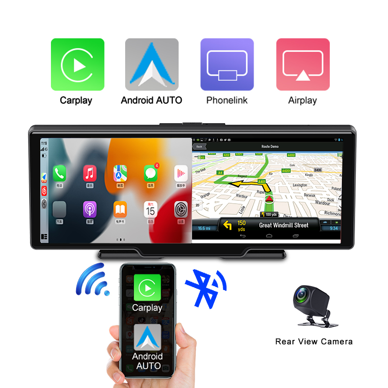 Car Multimedia Player with Wireless CarPlay and Android Auto CP26